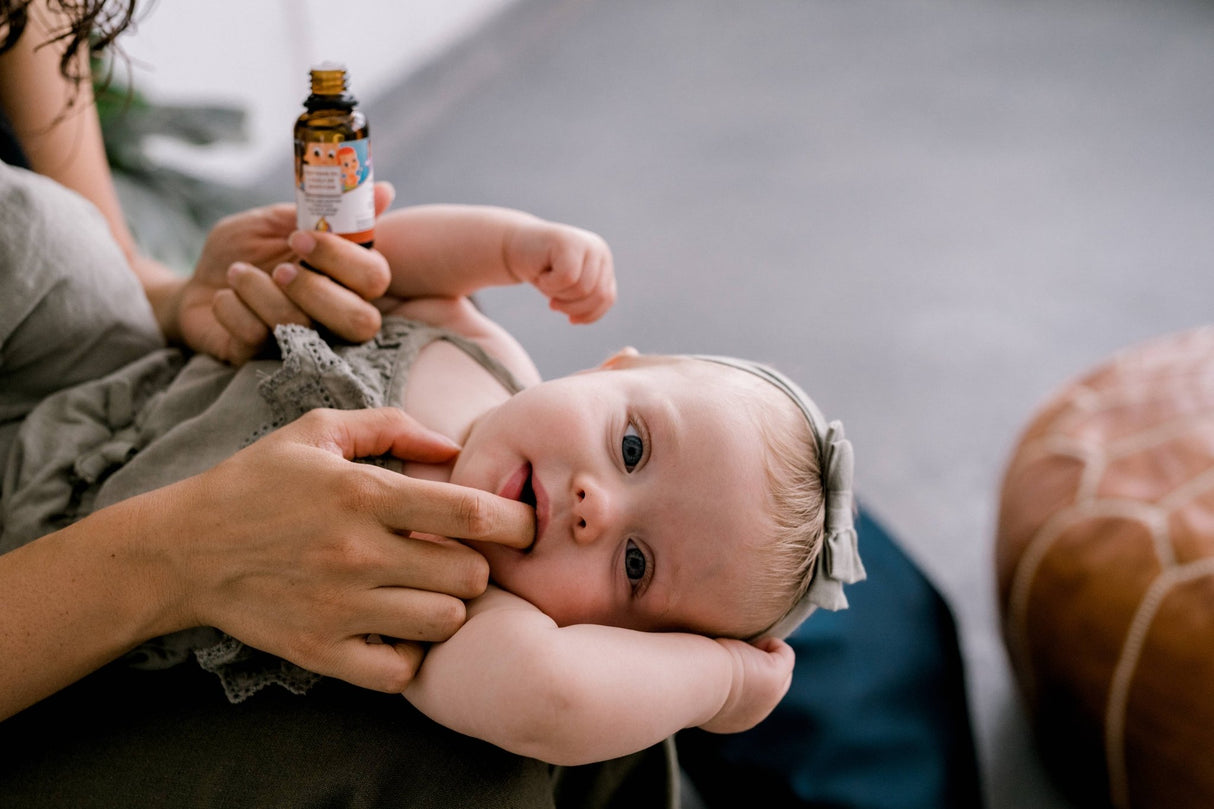 Punkin Butt Teething Oil: Glass / 1 oz - Princess and the Pea