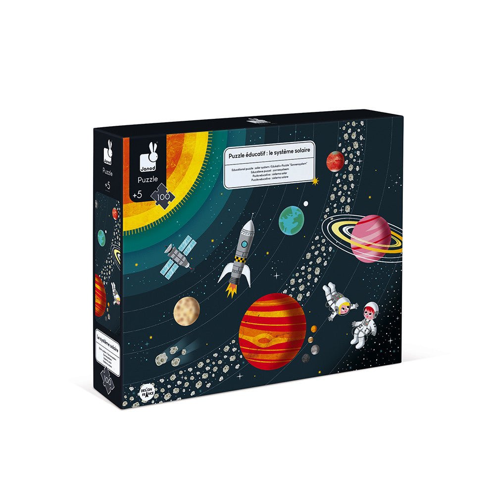Puzzle 100pc - Solar System - Princess and the Pea