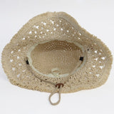 Raffia Hat in Sand - Princess and the Pea