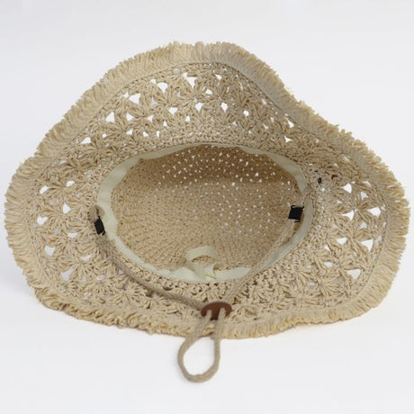 Raffia Hat in Sand - Princess and the Pea