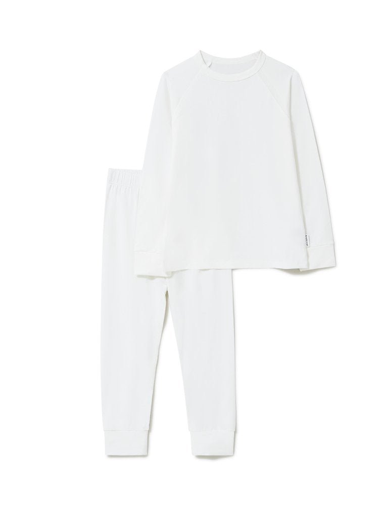 Kids white shop base layer