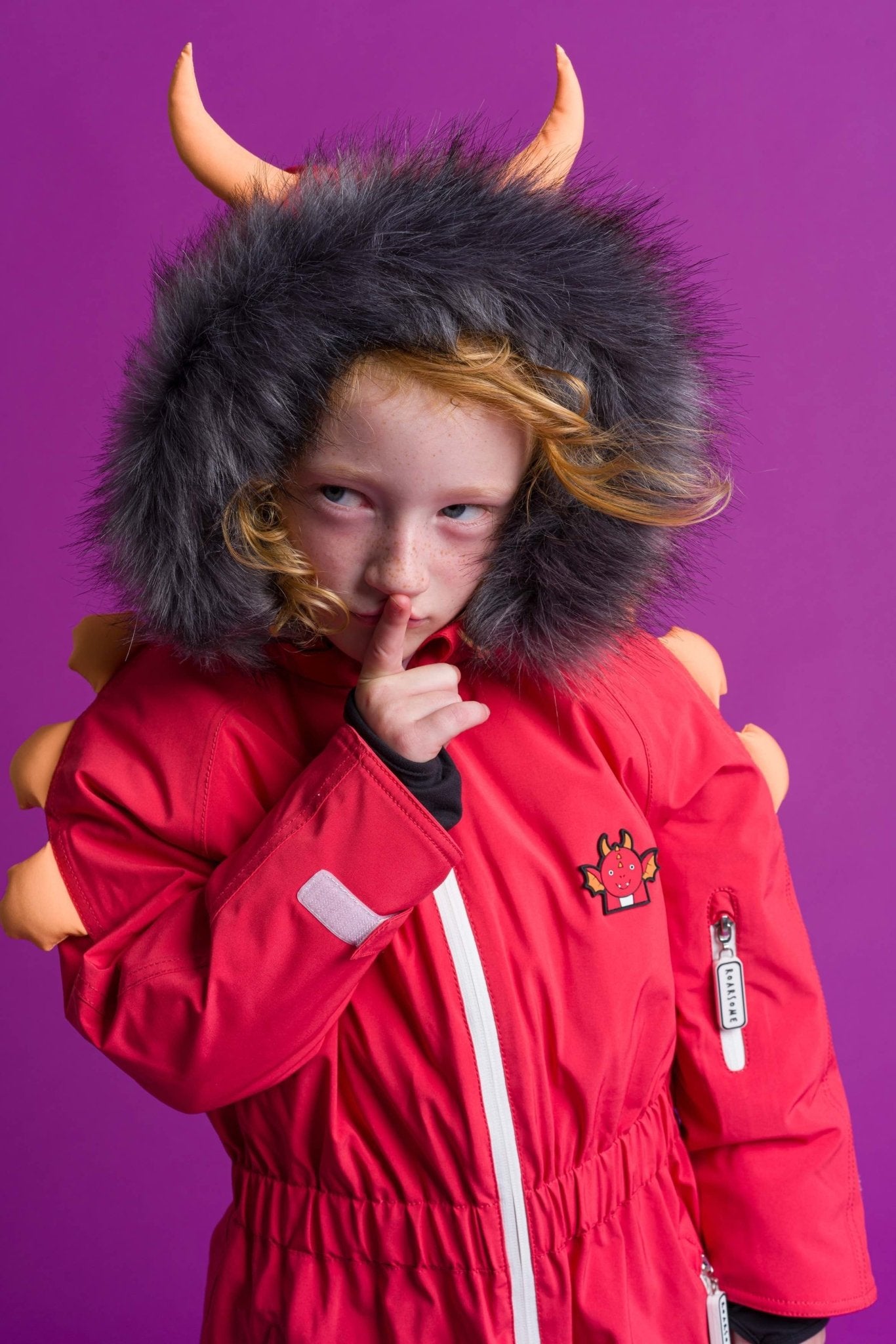 Roarsome Blaze the Dragon - Kids Snowsuit - Princess and the Pea