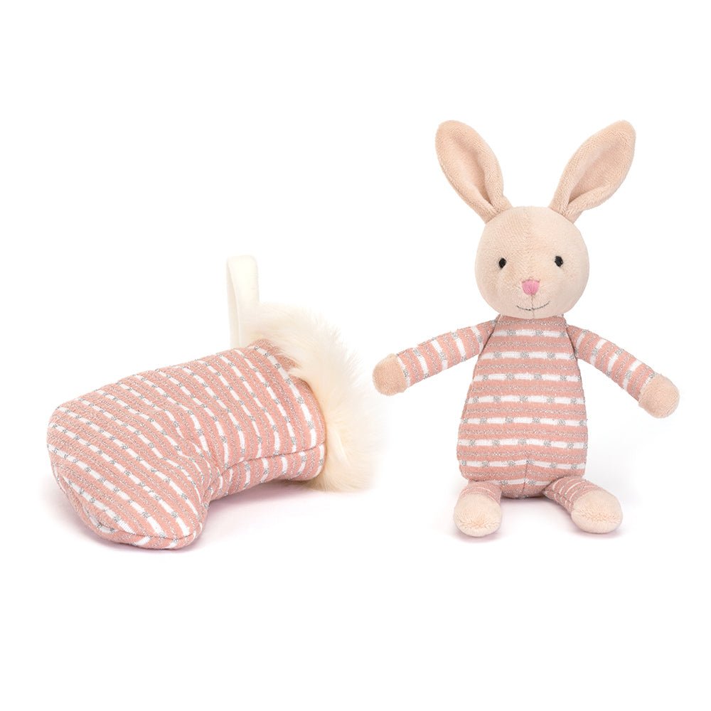 Shimmer Stocking Bunny - Princess and the Pea