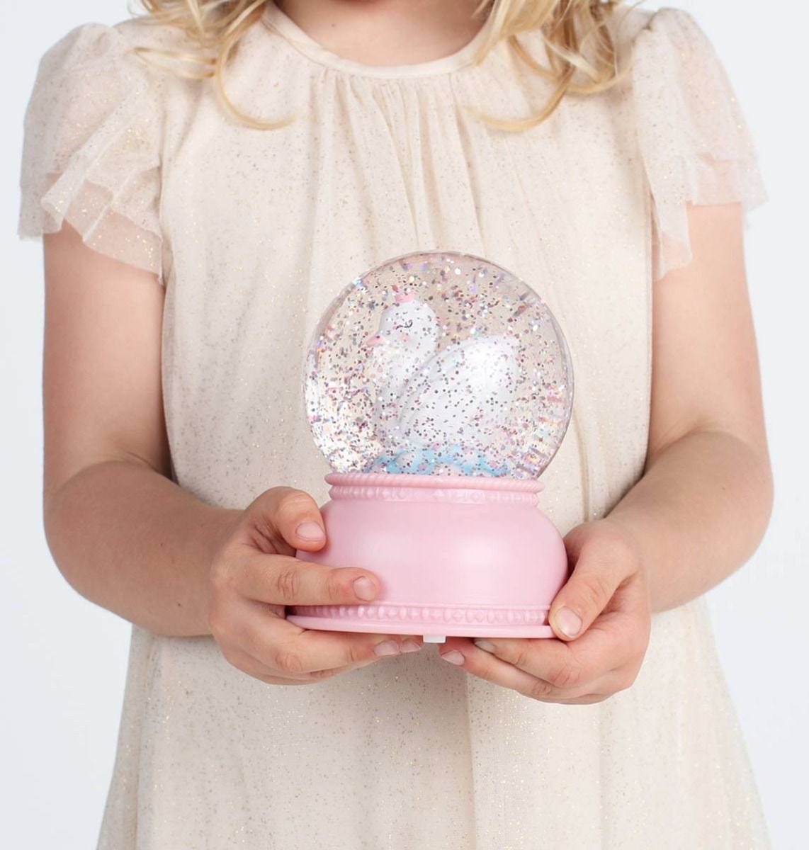Snowglobe - Swan - Princess and the Pea