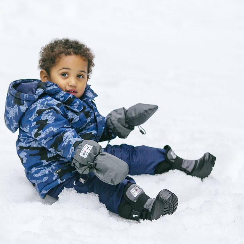 Stonz Scout Snow Boots - Grey/Black - Princess and the Pea