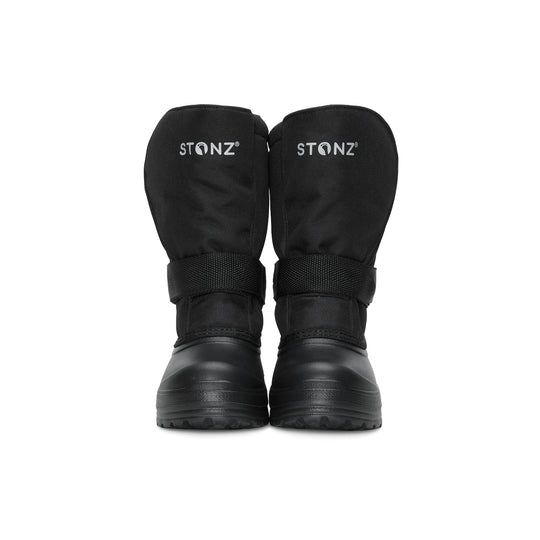 Stonz Trek Kid Snow Boots - Black 2023 - Princess and the Pea