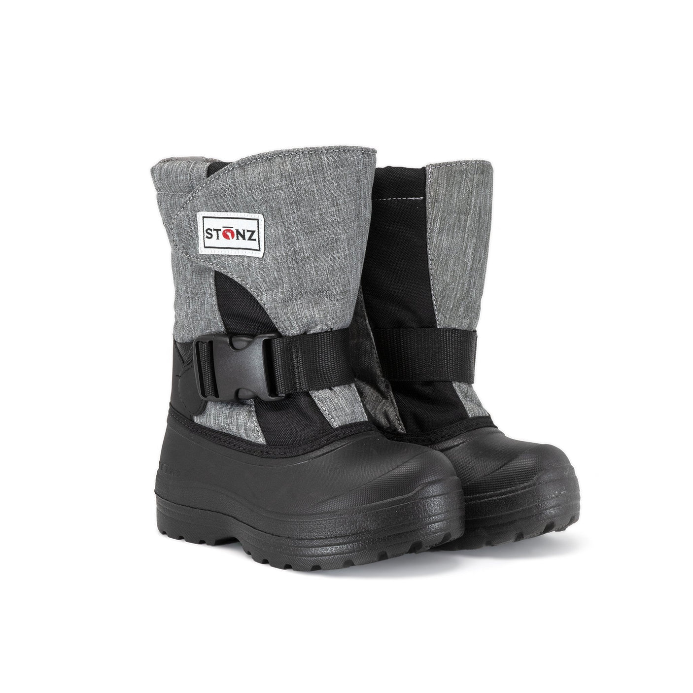 Stonz Trek Kid Snow Boots -Heather Grey - Princess and the Pea