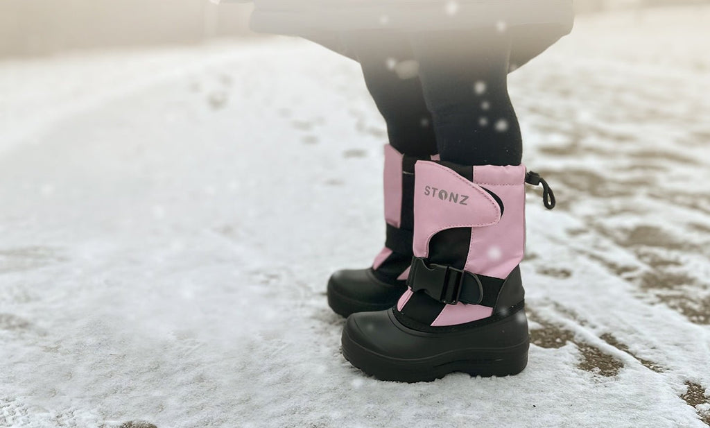 Stonz Trek Toddler Snow Boots - Black 2023 - Princess and the Pea