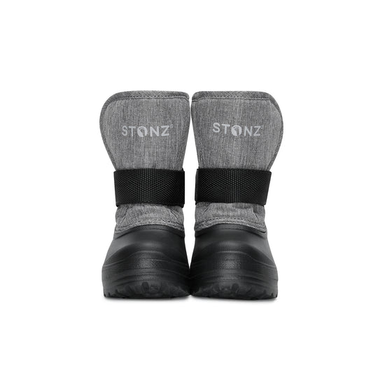 Stonz Trek Toddler Snow Boots - Heather Grey 2023 - Princess and the Pea