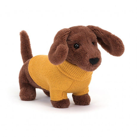 Sweater Sausage Dog - Yellow - Princess and the Pea
