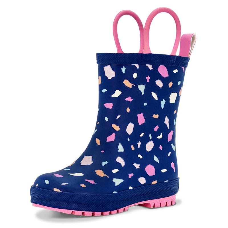 Terrazzo - Puddle-Dry Rain Boots - Princess and the Pea