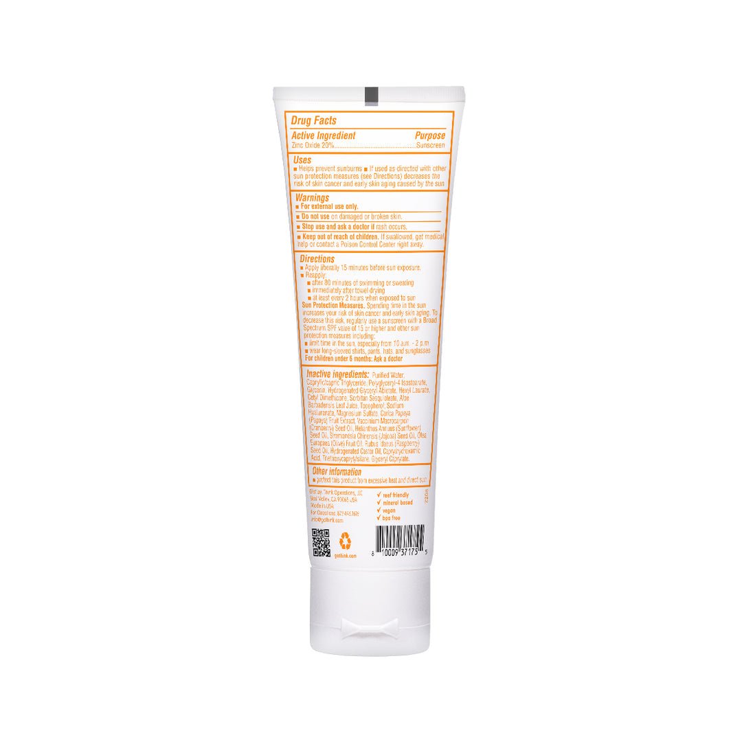 Thinkbaby Clear Zinc Sunscreen SPF 30 - Princess and the Pea