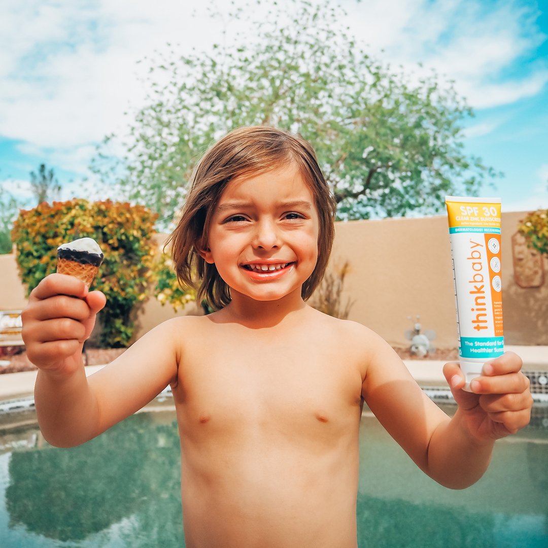 Thinkbaby Clear Zinc Sunscreen SPF 30 - Princess and the Pea