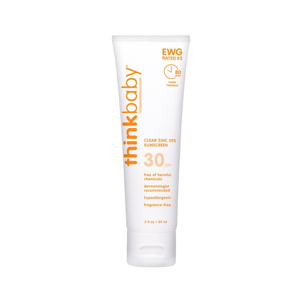Thinkbaby Clear Zinc Sunscreen SPF 30 - Princess and the Pea