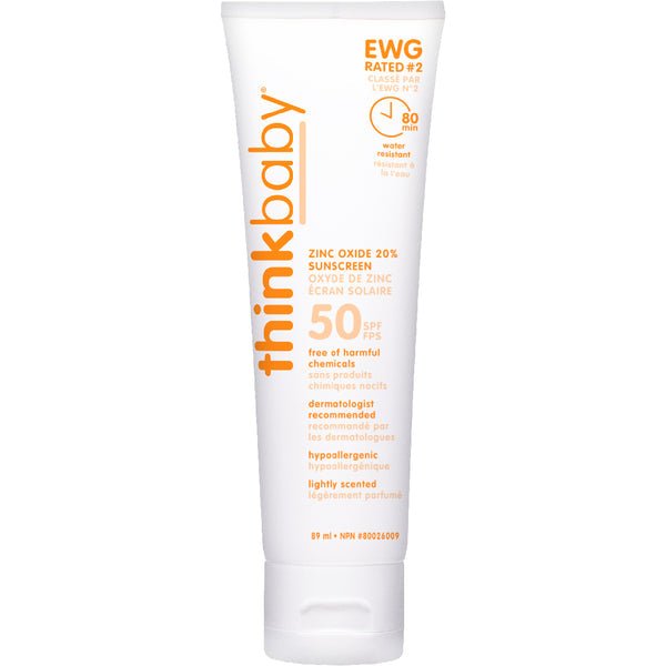 ThinkBaby Mineral Based Sunscreen Lotion SPF 50+ 89ml - Princess and the Pea