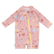 Tidal Pool 1-pc UV Jumpsuit - Princess and the Pea