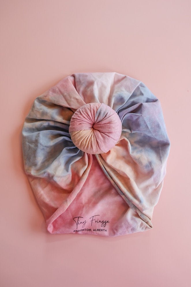 Tie-dye Baby Turban Hat - Princess and the Pea