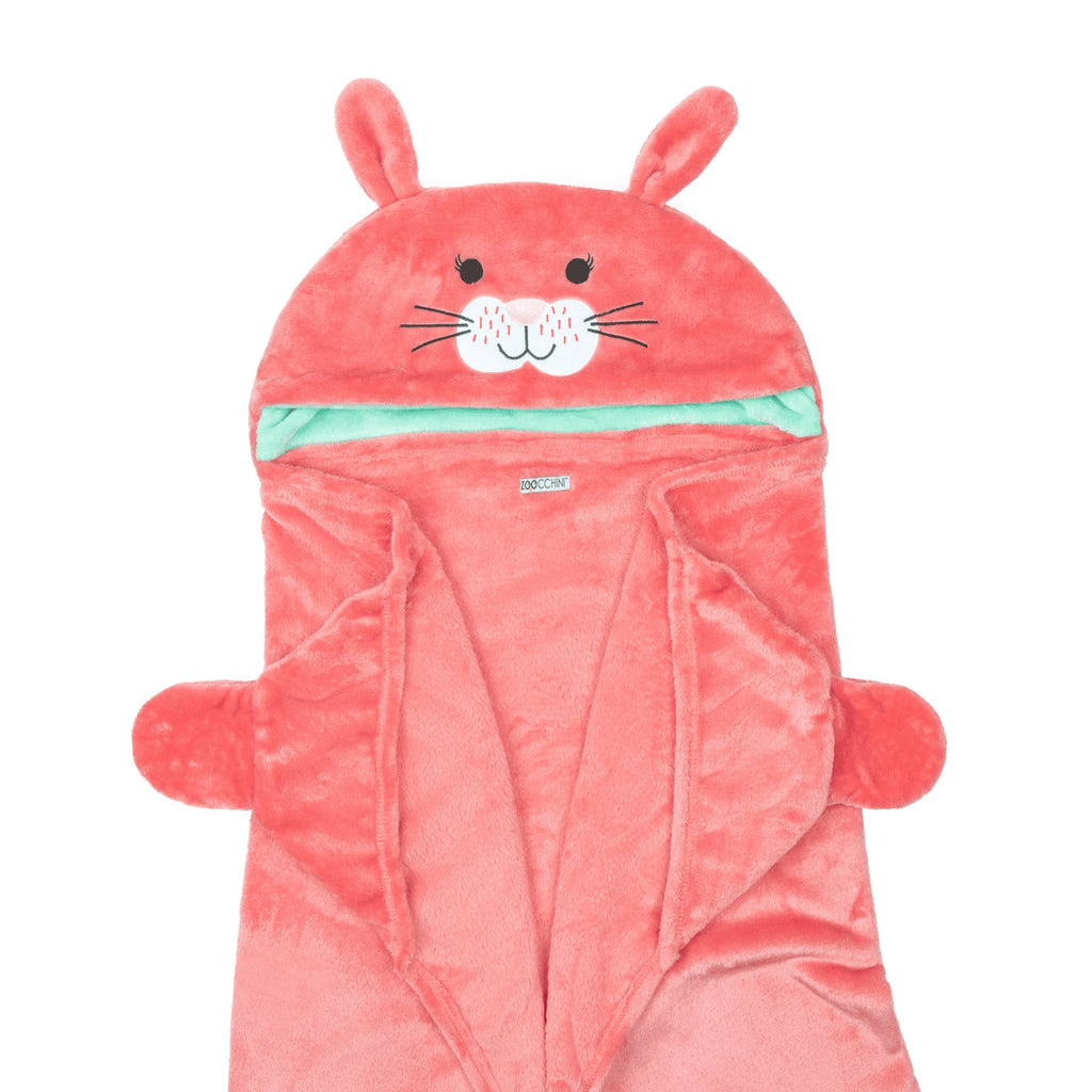 Toddler/Kids Animal Hooded Blanket - Bella the Bunny - Princess and the Pea