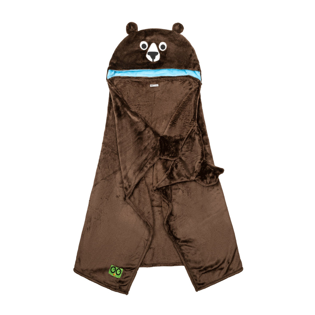 Toddler/Kids Animal Hooded Blanket - Bosley the Bear - Princess and the Pea