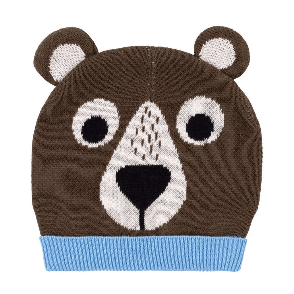 Toddler/Kids Winter Beanie Hat & Gloves Set - Bosley the Bear - Princess and the Pea
