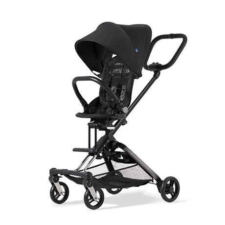 Unilove On The Go 2-in-1 Lightweight Stroller, Bubble Black - Princess and the Pea