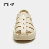 UTUNE Roman Sandal - Adult Cream White - Princess and the Pea