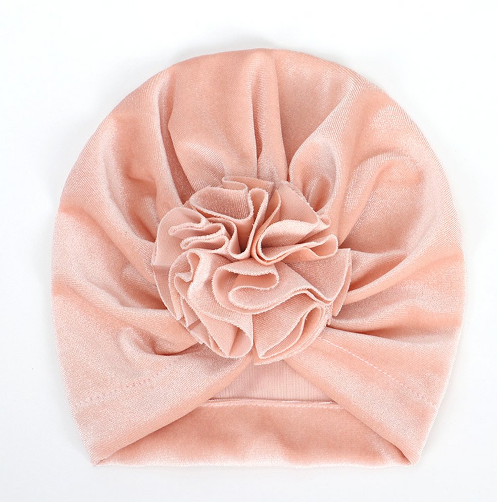 Velvet Turban Blossom Hat - Princess and the Pea