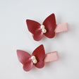 Vivian Butterfly Baby Hair Clip Set - Princess and the Pea