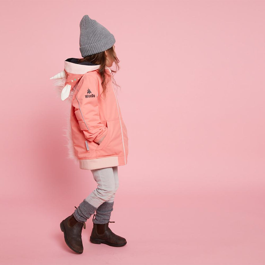 Weedo UNIDO Unicorn Snow Jacket Size 10 Princess and the Pea