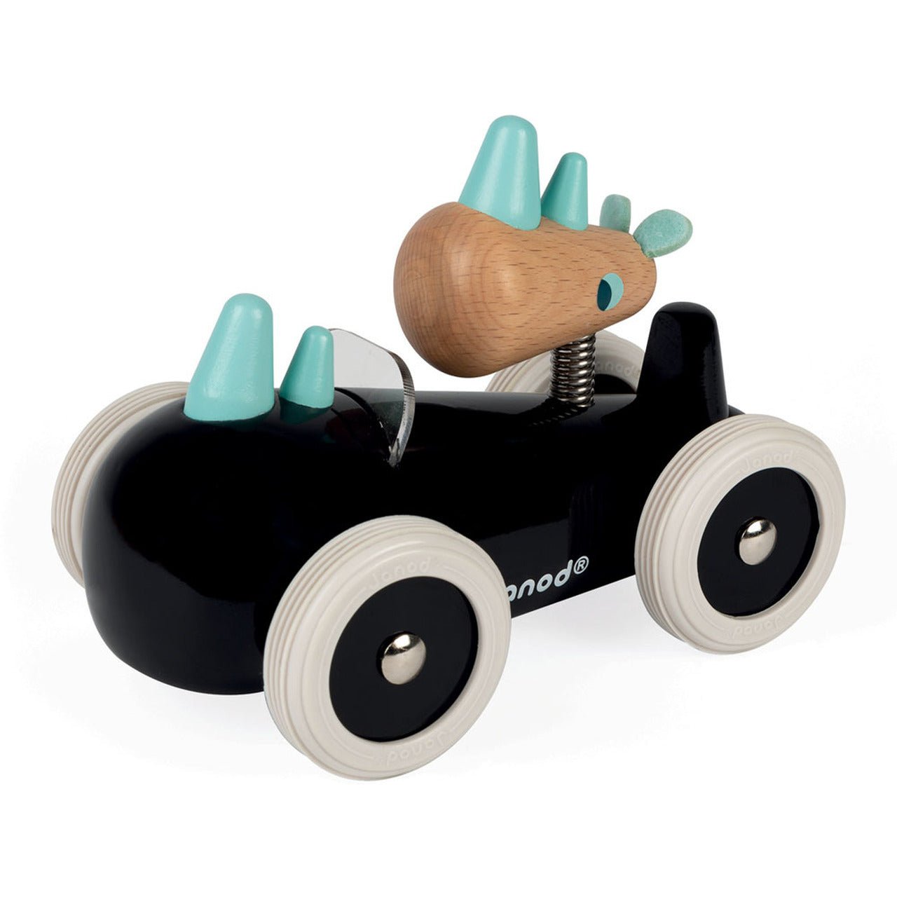 Janod Spirit Sidecar Philip Wooden Motorcycle Toy French Design