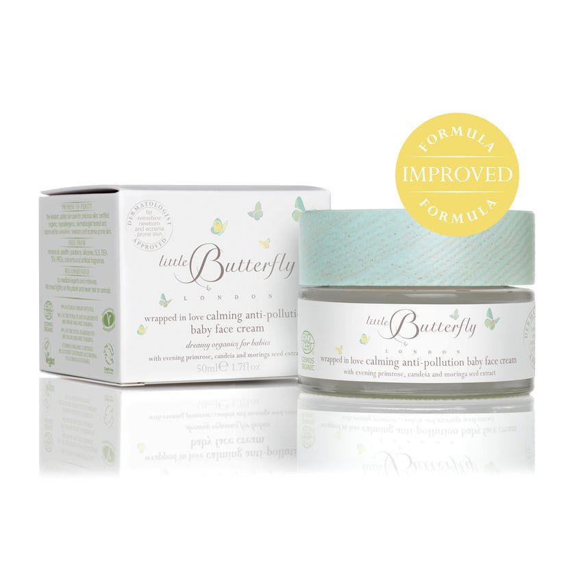 Wrapped in Love – Calming Anti-pollution Baby Face Cream 50ml - Princess and the Pea