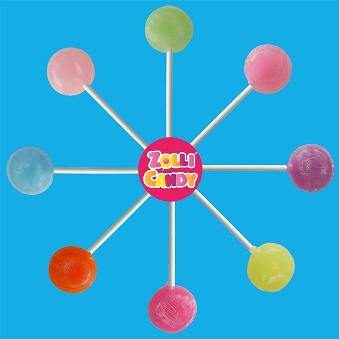 Zollipops Clean Teeth Pops, Anti Cavity Lollipops, Variety Pack, 25 Count - Princess and the Pea