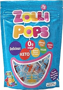 Zollipops Clean Teeth Pops, Anti Cavity Lollipops, Variety Pack, 25 Count - Princess and the Pea