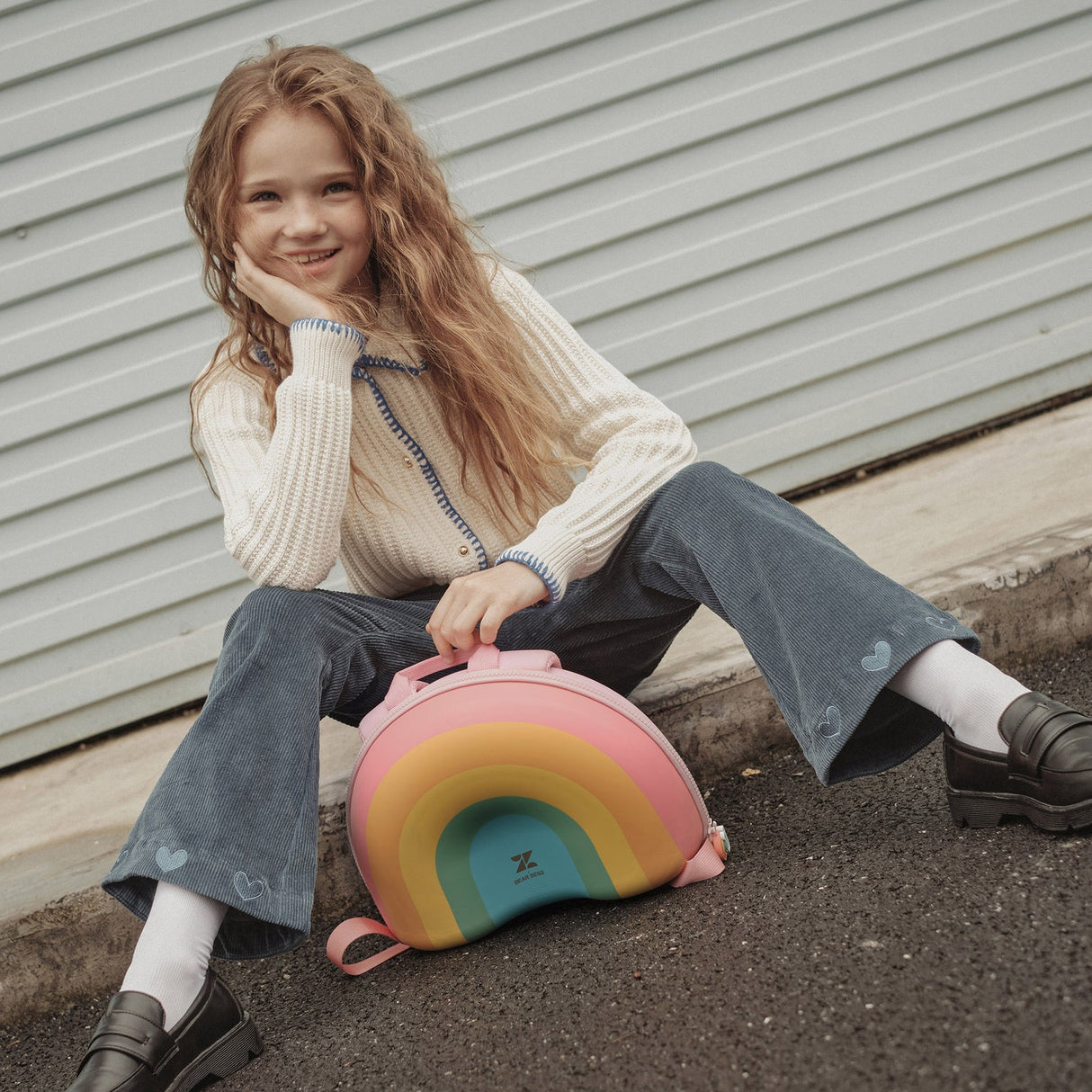Zoyzoii Dream Series Backpack - Sugar Heart Rainbow - Princess and the Pea