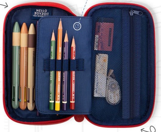 Zoyzoii® Kids Pencil Case - Rainbow - Princess and the Pea